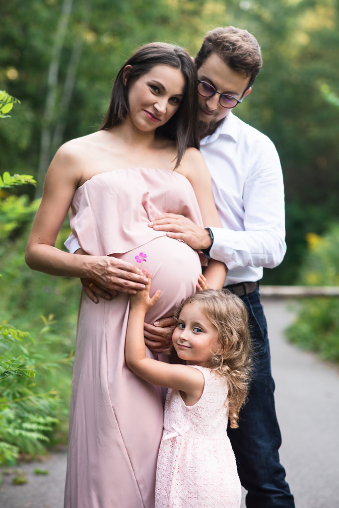 rodzinna sesja ciążowa Jaworzno